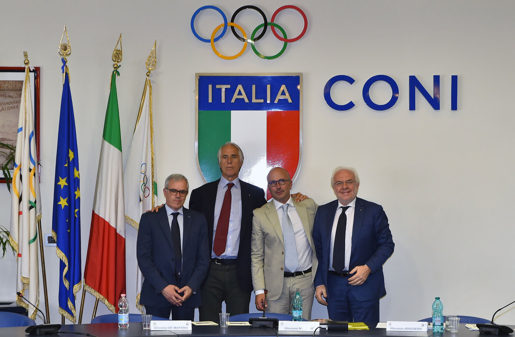 Centro sportivo polivalente a Capri, presentato l'avvio della gara. Malagò: progetto indispensabile