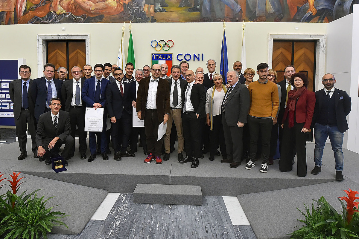 Premiati i vincitori dei Concorsi Letterari, sportivi e giornalistici. Malagò: iniziativa speciale