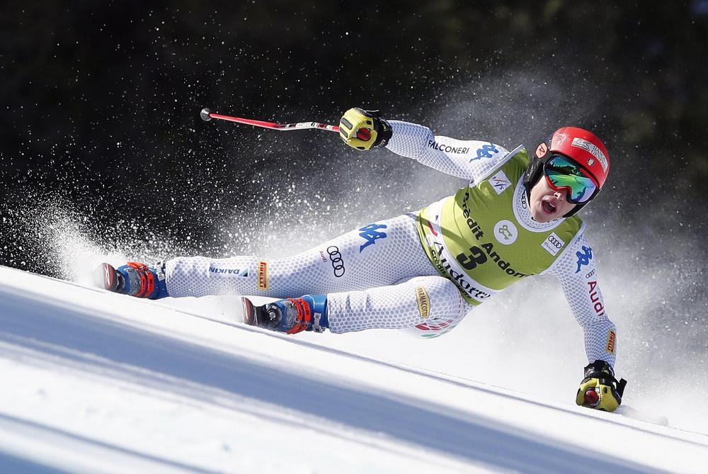 Finali di Coppa del Mondo, Federica Brignone terza nel SuperG di Soldeu