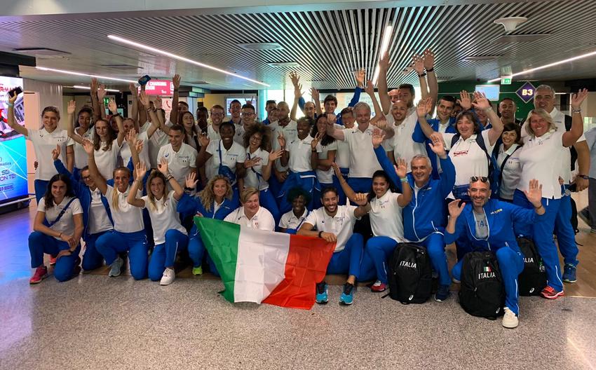 Italia 1partenza Bydgoszcz2019