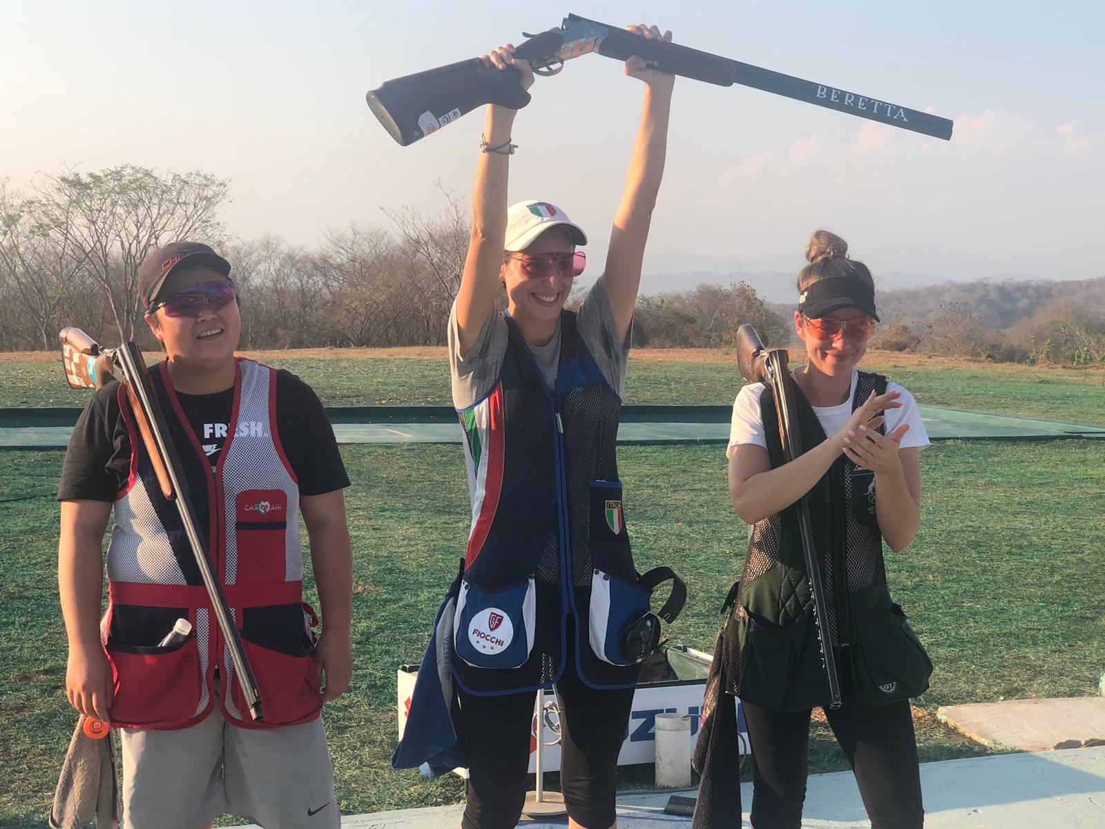 Tiro a Volo, Jessica Rossi vince la 1ª tappa di Coppa del Mondo ad Acapulco: è carta olimpica nel Trap