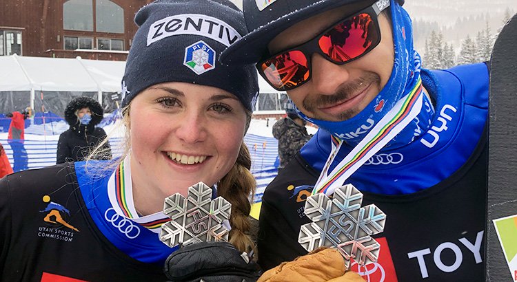 Mondiali, Moioli-Visintin d'argento nella gara a squadre: 3ª medaglia iridata per gli azzurri a Park City