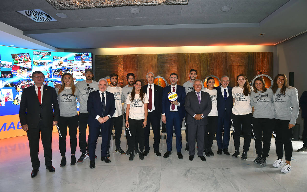 Presentate le FIVB Finals 2019 e annunciato il Mondiale 2021. Malagò "che spettacolo al Foro Italico"