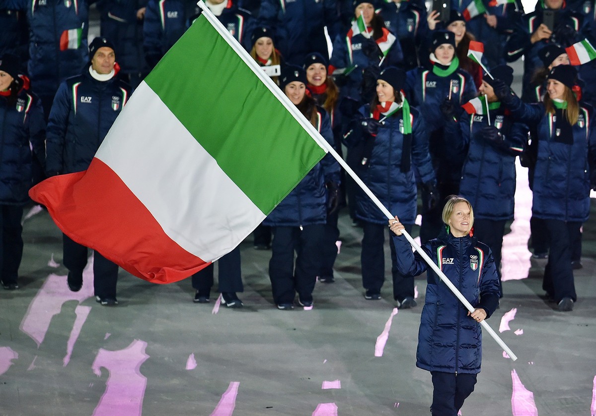 One year ago PyeongChang's opening ceremony