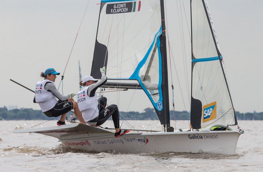 Mondiali Skiff olimpici: Conti e Clapcich (49er FX) sempre seconde