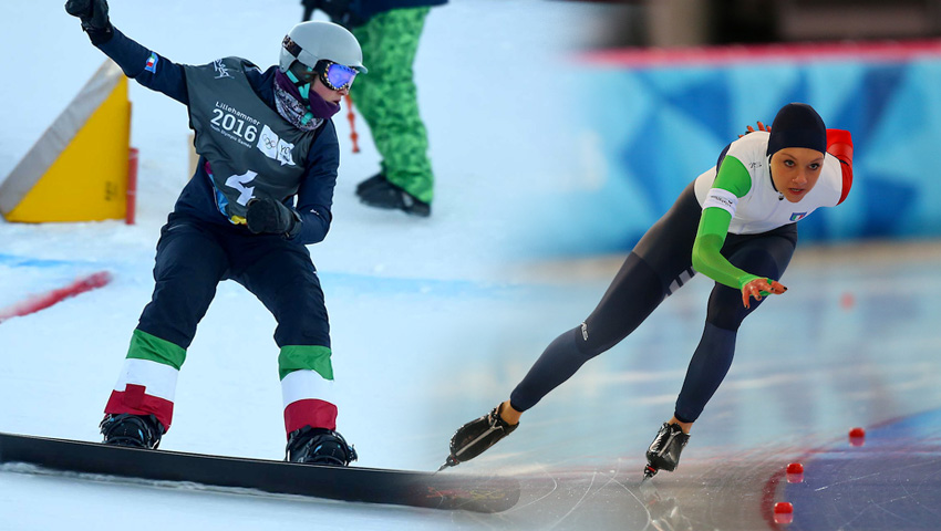 YOG, bronzi per Noemi Bonazza (Pattinaggio velocità 1500 m) e Caterina Carpano (Snowboard)