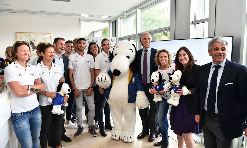Snoopy joins the Italia Team