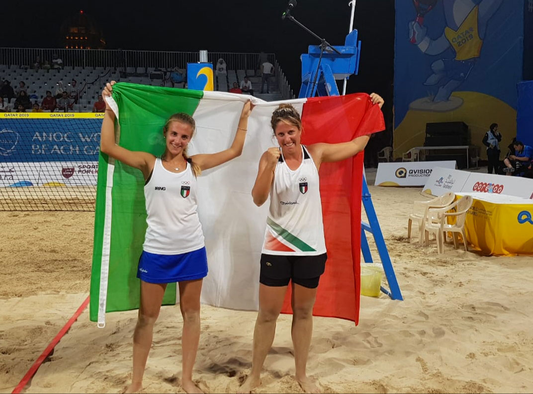 World Beach Games, Daina-Nobile (Tennis) e Indelicato (Beach Wrestling) d'oro. Bronzo Mazzara (Skateboard)