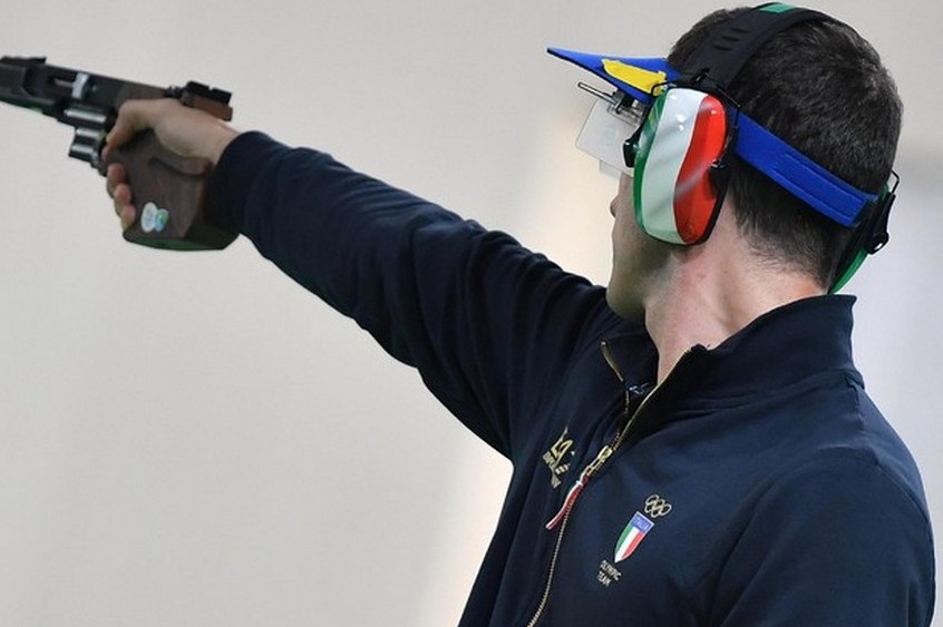 Tiro a Segno, Mazzetti oro europeo e carta (pistola 25m). Ai Giochi anche Bacci (car.3p): 133 qualificati