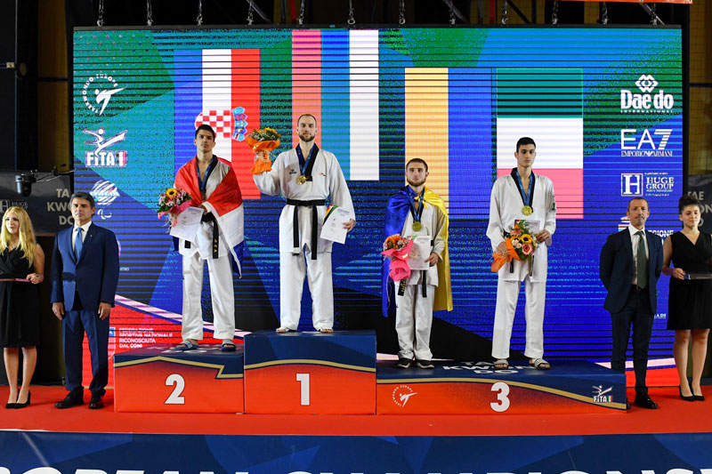 Altra medaglia azzurra a Bari, Simone Alessio bronzo europeo nei -80 kg 