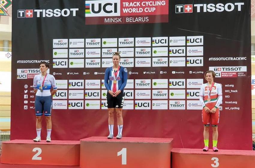 L’Italpista quattro volte sul podio nella prima giornata di Coppa del Mondo a Minsk 