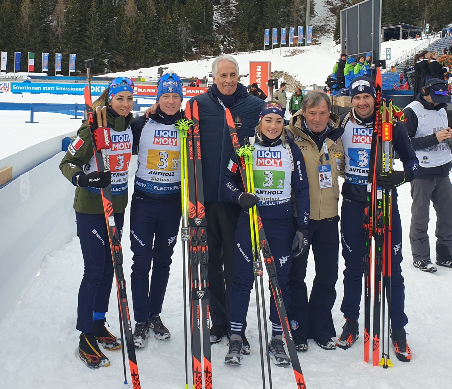 Mondiali di Anterselva: Italia subito protagonista, staffetta d'argento dietro la Norvegia