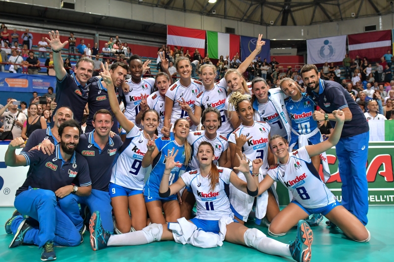 L'Italvolley femminile si qualifica per Euro 2017