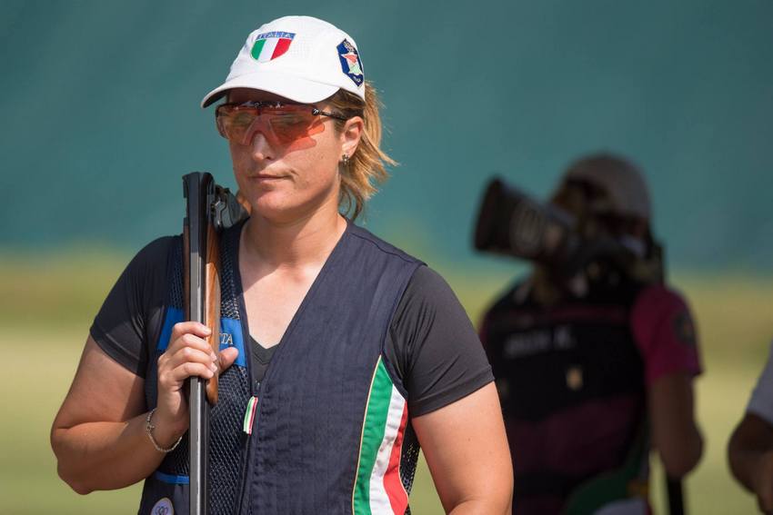 Chiara Cainero trionfa a Lonato. E' suo l'oro europeo nello Skeet