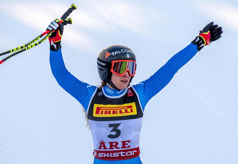 Mondiali di Are, Sofia Goggia argento d'applausi nel SuperG. Quattro azzurre nelle prime 10