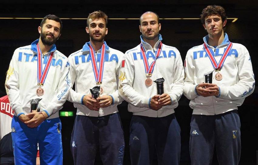 italia tokyo fioretto maschile squadra