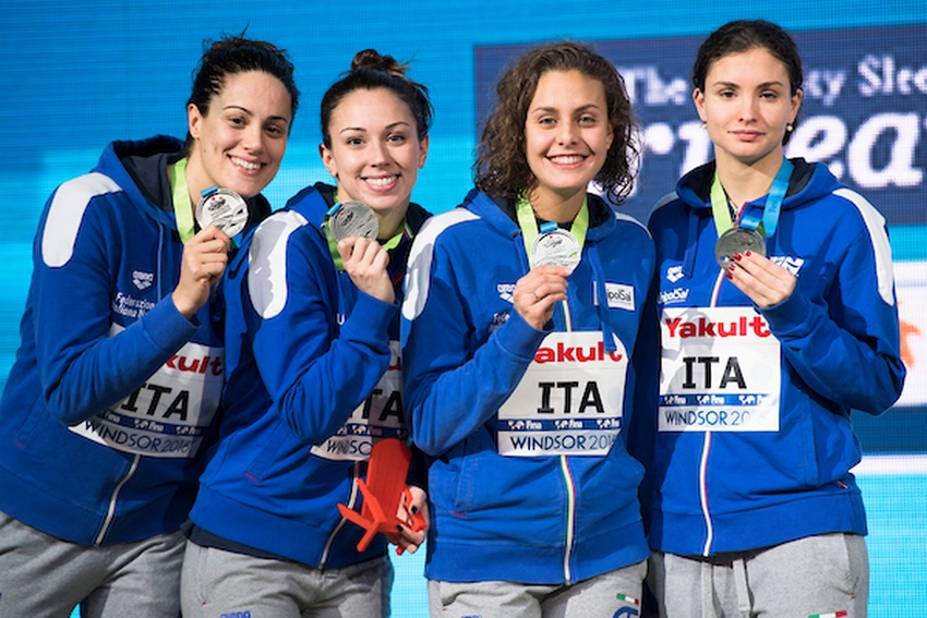 Mondiali in vasca corta: Argento alle azzurre della 4x50 mista, Scozzoli bronzo nei 100 rana