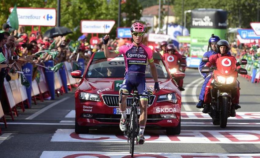Valerio Conti regala all'Italia la prima vittoria alla Vuelta 2016