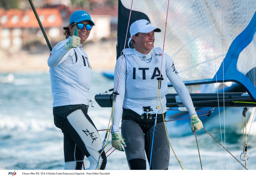 ISAF World Cup: Argento per Giulia Conti e Francesca Clapcich (49er FX)