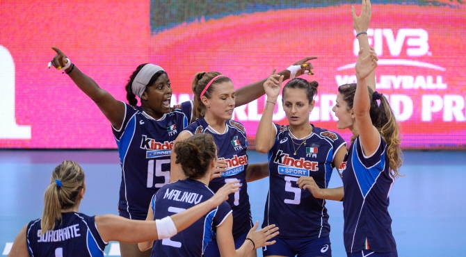 World Grand Prix, le azzurre battono 3-2 la Cina. Primo successo nella Final Six