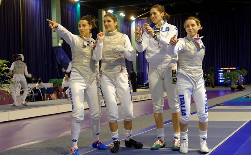 650x400-Dream Team fioretto femminile Saint Maur