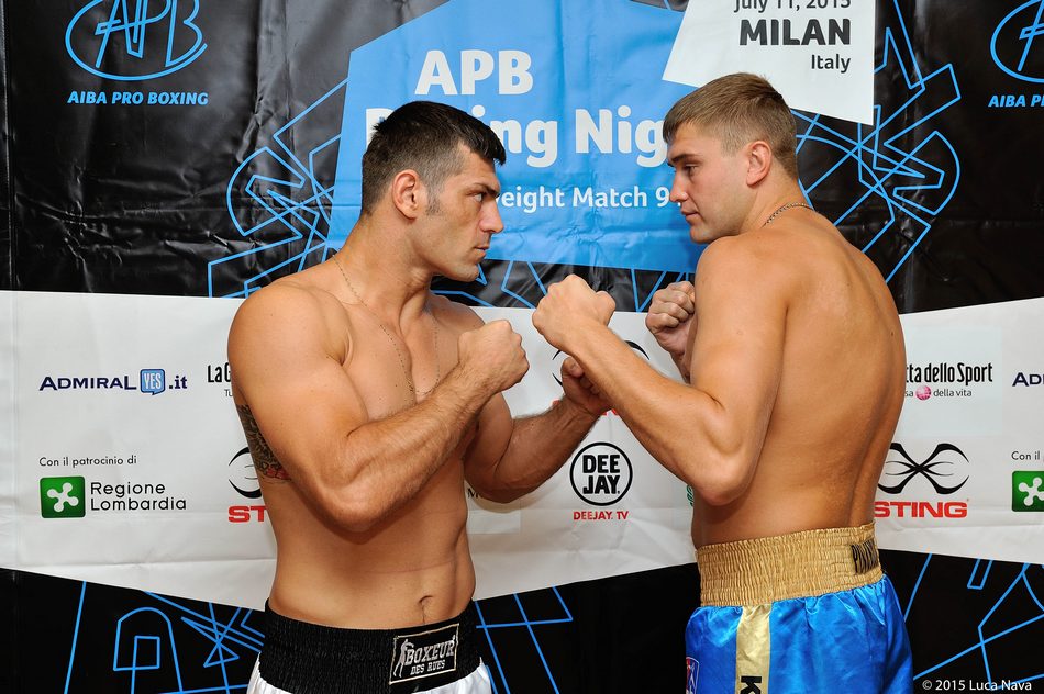 APB weigh in Clemente Russo vs Anton Pinchuk