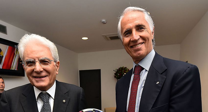 Mattarella telefona a Malagò: "Complimenti a tutti, vi aspetto al Quirinale"