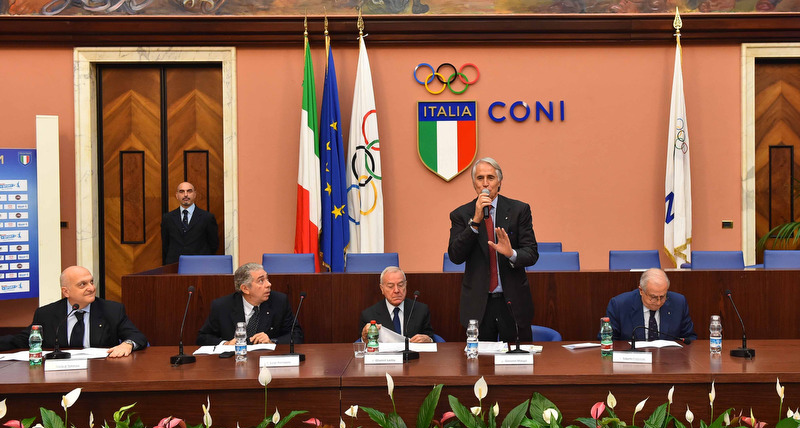 Premiazione dei Concorsi Letterari, Sportivi e Giornalistici. Malagò: "Una speranza per i giovani"