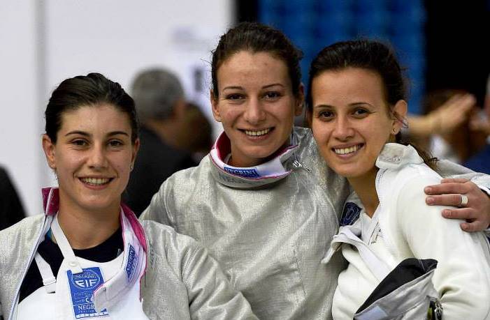 TRIO Squadra Sciabola femminile