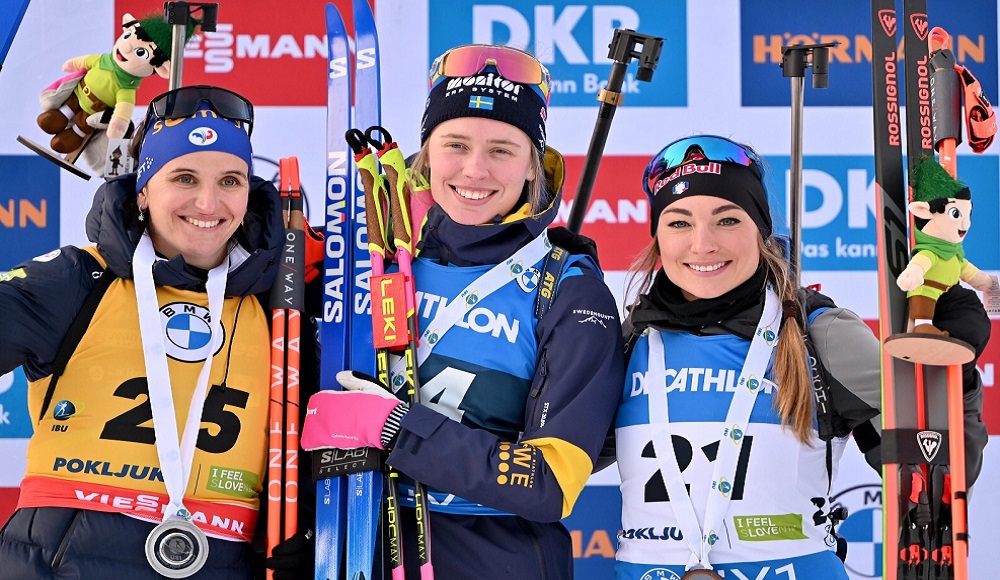 Coppa del Mondo: Dorothea Wierer chiude terza la sprint di Pokljuka