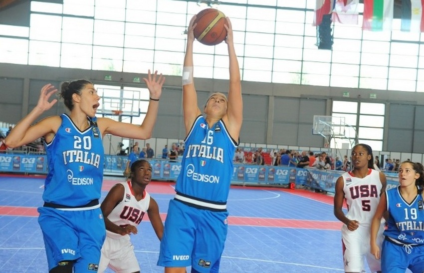 BAKU 2015: Italia tra le nazionali del basket 3x3 