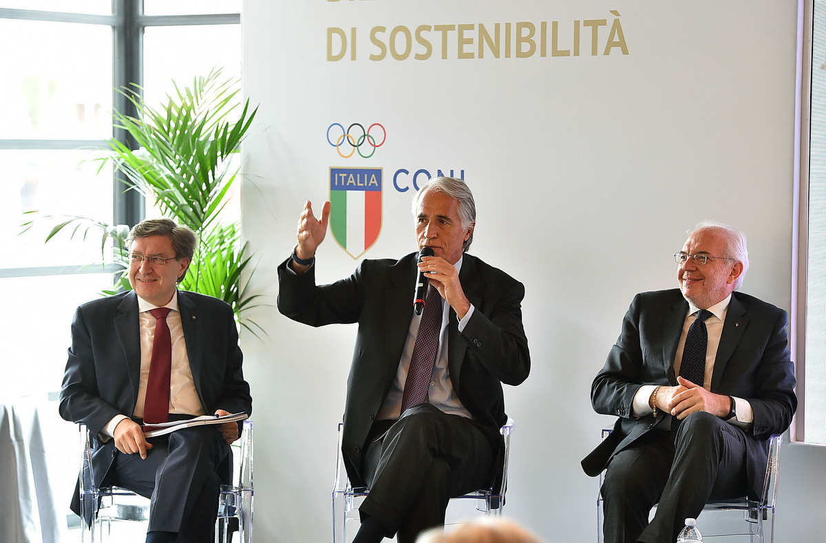 Presentato il Bilancio di sostenibilità. Malagò: CONI certezza italiana. Miglietta: risultati importanti