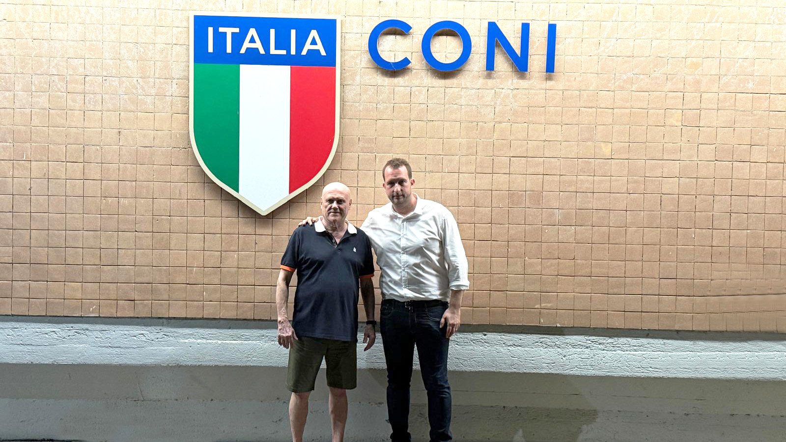 FGI | Il Presidente Federale Andrea Facci in visita al Centro di Preparazione Olimpica di Tirrenia