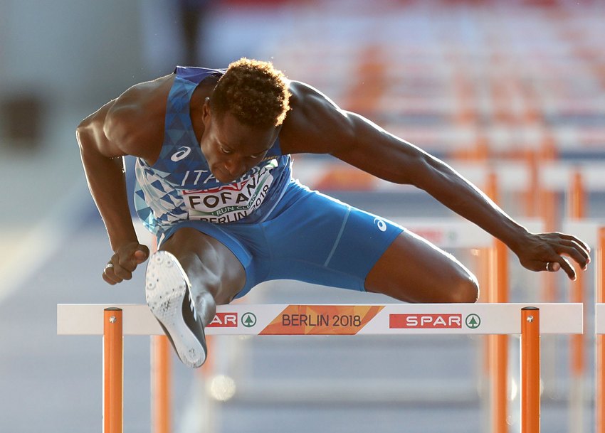 Fofana vince i 110 ostacoli è il 4° Oro della giornata