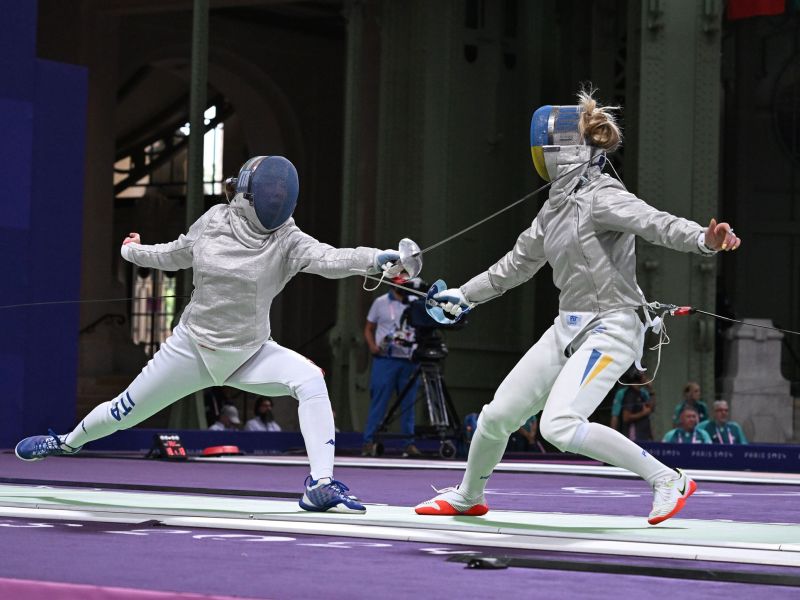 scherma sciabola femminile a squadre ph augusto bizzi agu scherma sciabola femminile a squadre ph augusto bizzi agu