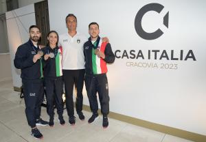 CASA ITA Karate Canoa Scherma LPA07725 Ph Pagliaricci CONI CASA ITA Karate Canoa Scherma LPA07725 Ph Pagliaricci CONI