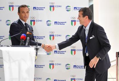 Accordo Aeroporti di Roma e CONI per agevolare i viaggi degli atleti azzurri