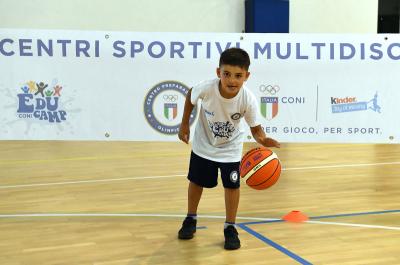 Al Giulio Onesti seconda giornata di attività per l'Educamp CONI