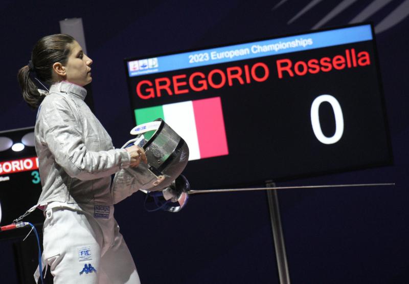 SCHERMA Sciabola Femminile ITA vs FRA LPA06867 Ph Luca Pagliaricci CONI SCHERMA Sciabola Femminile ITA vs FRA LPA06867 Ph Luca Pagliaricci CONI