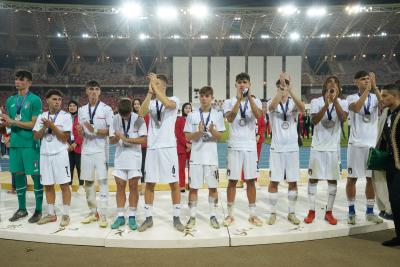 Argento per la squadra di Calcio