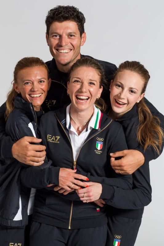 Romano Battisti-Valeria-Straneo-Tatiana Guderzo-Federica Del Buono Romano Battisti-Valeria-Straneo-Tatiana Guderzo-Federica Del Buono