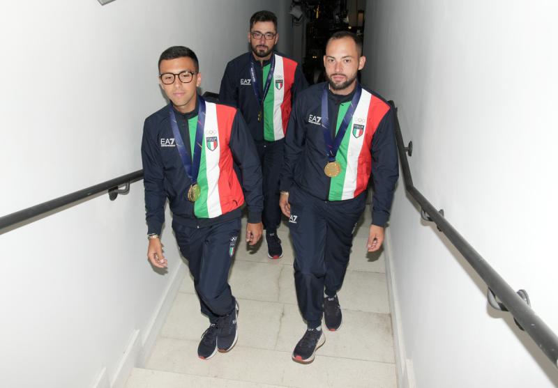 CASA ITALIA Nuoto Sincronizzato Tiro Arco Arrampicata Sportiva Padel LPA03111 Ph Luca Pagliaricci CONI CASA ITALIA Nuoto Sincronizzato Tiro Arco Arrampicata Sportiva Padel LPA03111 Ph Luca Pagliaricci CONI