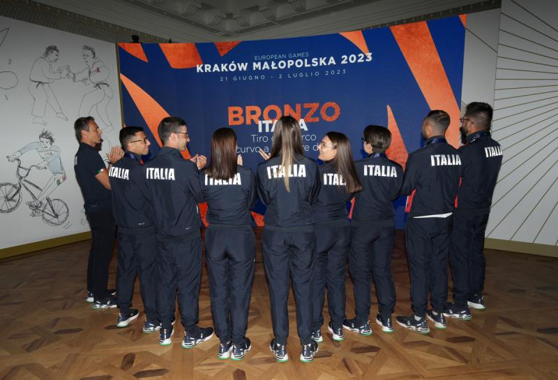 CASA ITALIA Nuoto Sincronizzato Tiro Arco Arrampicata Sportiva Padel LPA03154 Ph Luca Pagliaricci CONI CASA ITALIA Nuoto Sincronizzato Tiro Arco Arrampicata Sportiva Padel LPA03154 Ph Luca Pagliaricci CONI