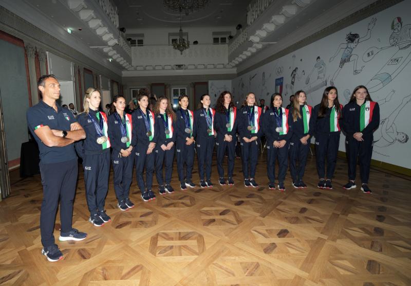 CASA ITALIA Nuoto Sincronizzato Tiro Arco Arrampicata Sportiva Padel LPA03175 Ph Luca Pagliaricci CONI CASA ITALIA Nuoto Sincronizzato Tiro Arco Arrampicata Sportiva Padel LPA03175 Ph Luca Pagliaricci CONI