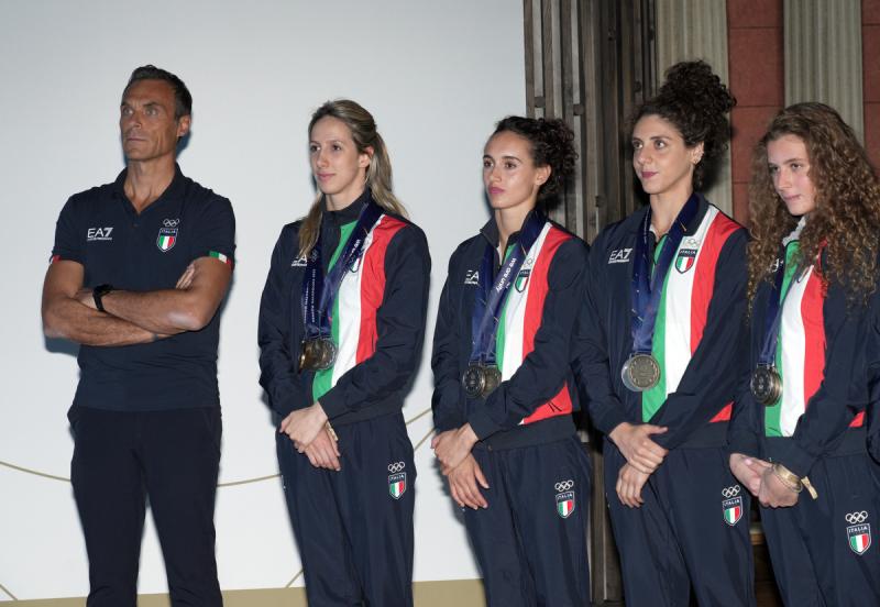 CASA ITALIA Nuoto Sincronizzato Tiro Arco Arrampicata Sportiva Padel LPA03185 Ph Luca Pagliaricci CONI CASA ITALIA Nuoto Sincronizzato Tiro Arco Arrampicata Sportiva Padel LPA03185 Ph Luca Pagliaricci CONI