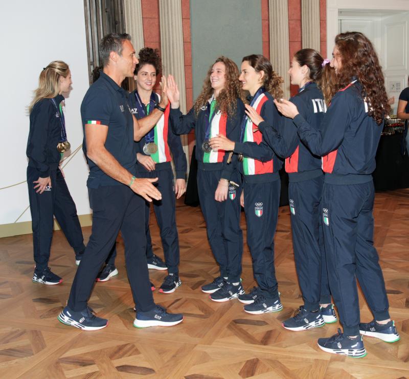 CASA ITALIA Nuoto Sincronizzato Tiro Arco Arrampicata Sportiva Padel LPA03189 Ph Luca Pagliaricci CONI CASA ITALIA Nuoto Sincronizzato Tiro Arco Arrampicata Sportiva Padel LPA03189 Ph Luca Pagliaricci CONI