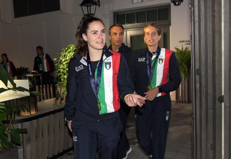 CASA ITALIA Nuoto Sincronizzato Tiro Arco Arrampicata Sportiva Padel LPA04415 Ph Luca Pagliaricci CONI CASA ITALIA Nuoto Sincronizzato Tiro Arco Arrampicata Sportiva Padel LPA04415 Ph Luca Pagliaricci CONI
