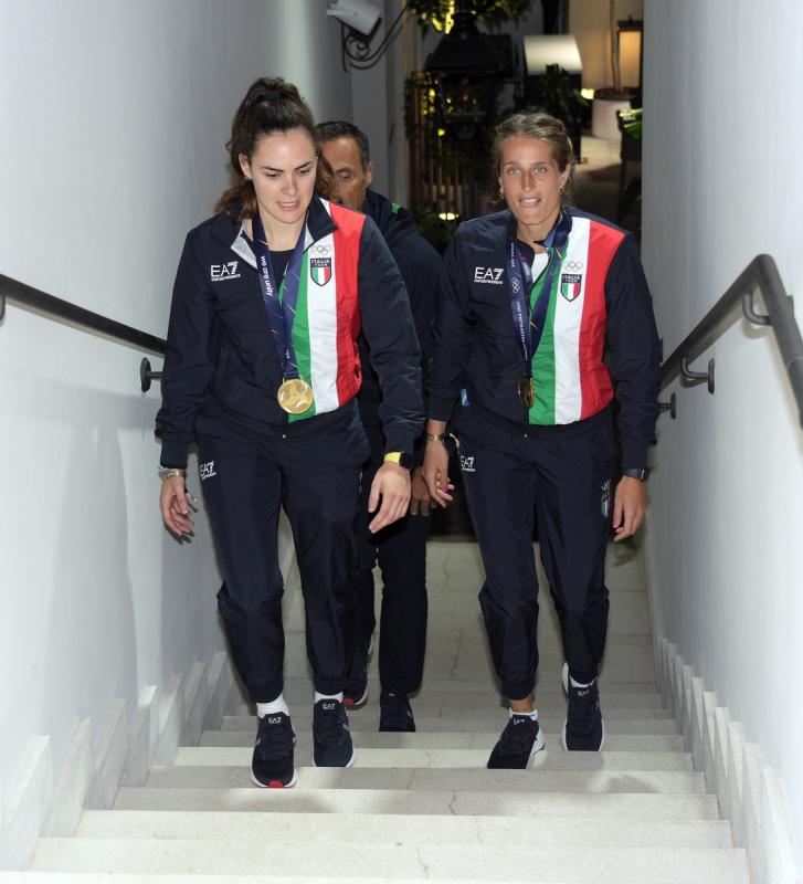 CASA ITALIA Nuoto Sincronizzato Tiro Arco Arrampicata Sportiva Padel LPA04416 Ph Luca Pagliaricci CONI CASA ITALIA Nuoto Sincronizzato Tiro Arco Arrampicata Sportiva Padel LPA04416 Ph Luca Pagliaricci CONI