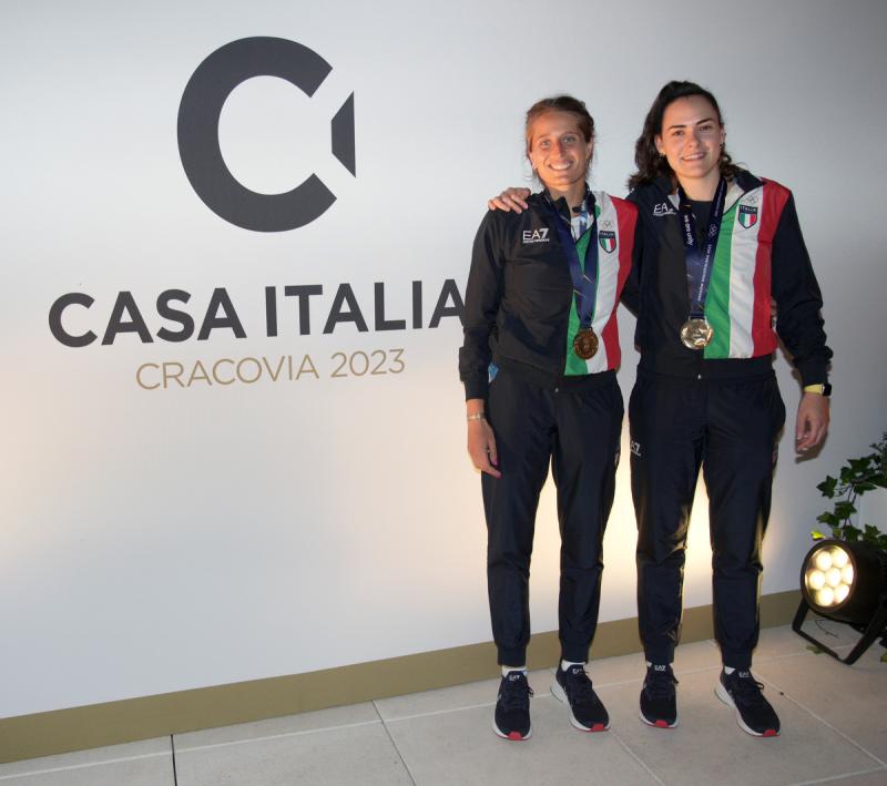 CASA ITALIA Nuoto Sincronizzato Tiro Arco Arrampicata Sportiva Padel LPA04429 Ph Luca Pagliaricci CONI CASA ITALIA Nuoto Sincronizzato Tiro Arco Arrampicata Sportiva Padel LPA04429 Ph Luca Pagliaricci CONI