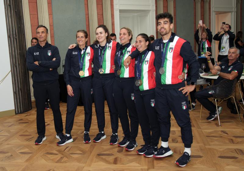 CASA ITALIA Nuoto Sincronizzato Tiro Arco Arrampicata Sportiva Padel LPA04454 Ph Luca Pagliaricci CONI CASA ITALIA Nuoto Sincronizzato Tiro Arco Arrampicata Sportiva Padel LPA04454 Ph Luca Pagliaricci CONI